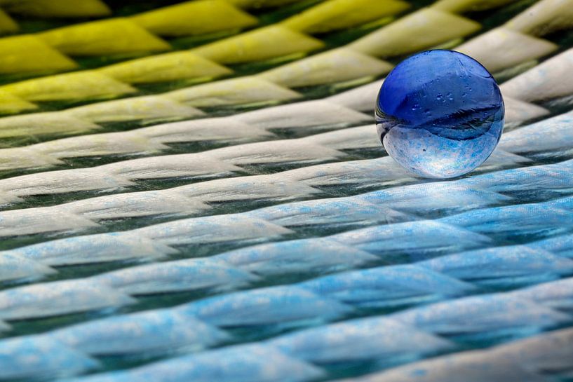 Marble blue by Wim Bodewes