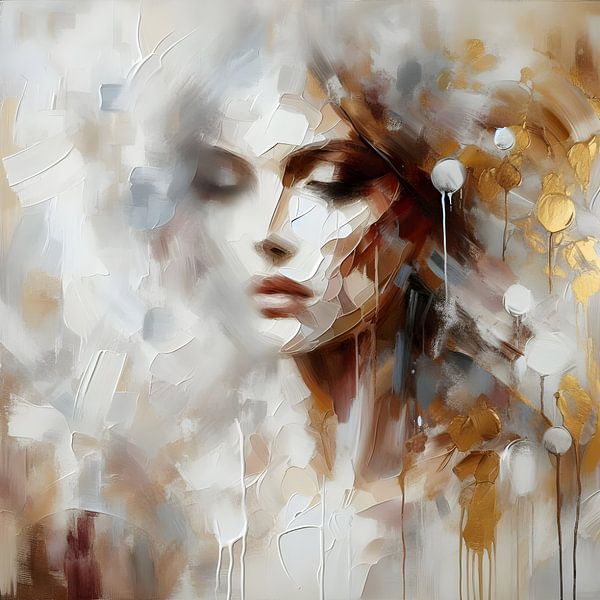 Golden lady by FoXo Art