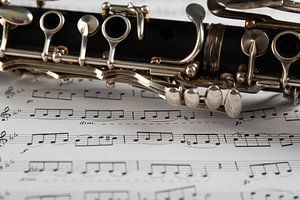 Klarinet met muziekblad 2
