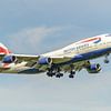 Passagierflugzeug vom Typ Boeing 747-400 der British Airways. von Jaap van den Berg