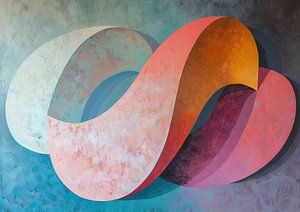 Modernes abstraktes Kunstwerk
