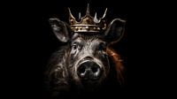 Animal Kingdom: Wild Zwijn van Danny van Eldik - Perfect Pixel Design thumbnail