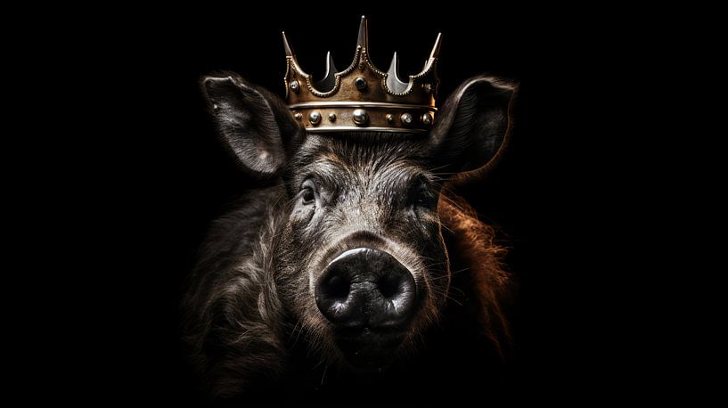Animal Kingdom: Wild Zwijn van Danny van Eldik - Perfect Pixel Design