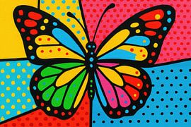 Graphic butterfly with dots by Imperial Art House