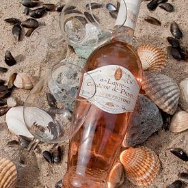 Rosé sur la plage : Santé ! sur Klaartje Majoor