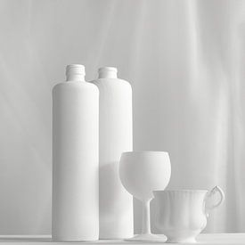 Still life in shades of white by Mariska Vereijken