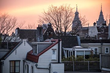 Amsterdam typique, avec le Rijksmuseum comme point de vue