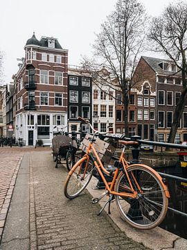 Maisons sur Keizersgracht, Amsterdam sur Lorena Cirstea