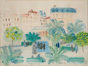Raoul Dufy - Der Arago-Platz (1947)