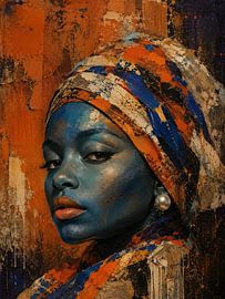 Blue Silence en terre cuite sur René van den Berg