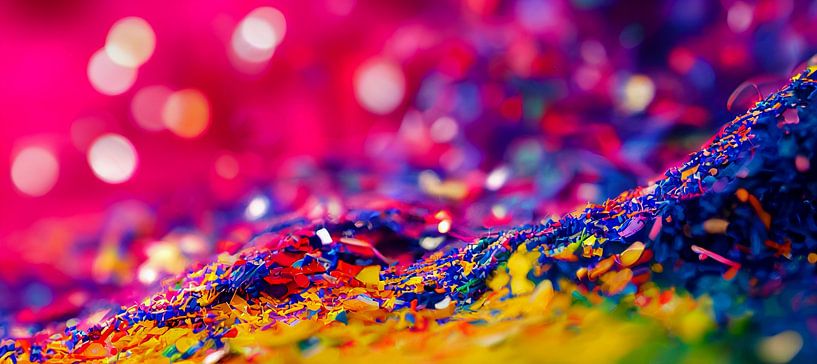 Panorama Konfetti Hintergrund Illustration von Animaflora PicsStock