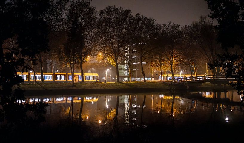 Nuit d'automne à Amsterdam par Rik Moors