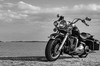 Harley Davidson in Black and White