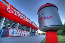 Tags in het Jahnstadion Regensburg van Roith Fotografie