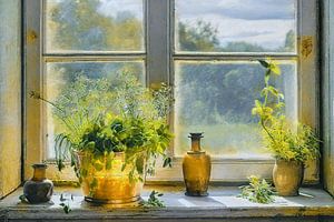 Blick aus dem Fenster