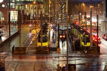 Arrêt de tramway Jaarbeursplein à Utrecht sur Donker Utrecht