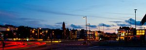 Port de Göteborg - Trafic de nuit sur Colin van der Bel