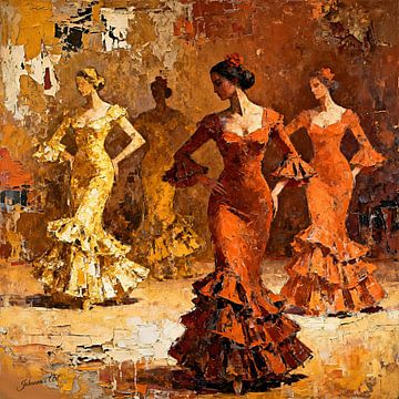 Flamenco Spirit by Johannas Art Creations