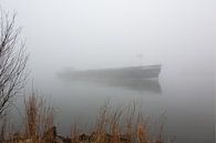Schip in de mist van Evert Jan Kip thumbnail