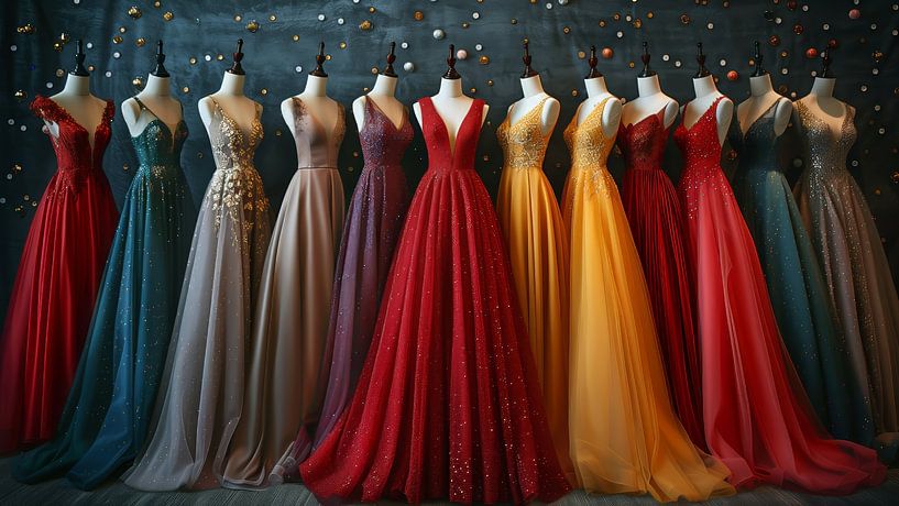 Elegant dresses by de-nue-pic