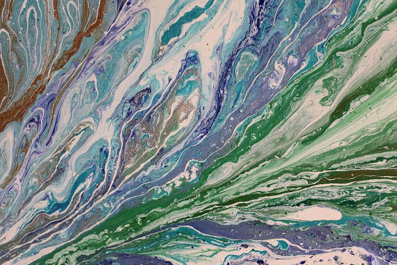 Waterval van kleuren 09 van NataliaXart