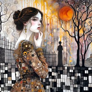 Frau in Gold III