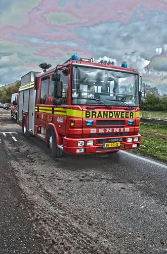 Brandweerauto Dennis Rapier brandweer Ens