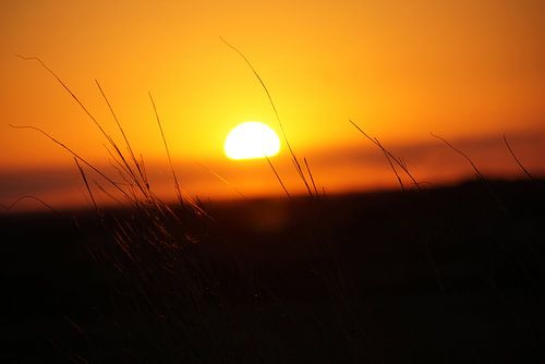 Zonsondergang in Afrika