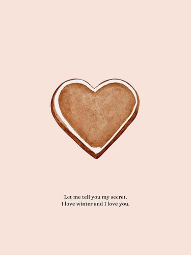 Ik hou van de winter en ik hou van jou
