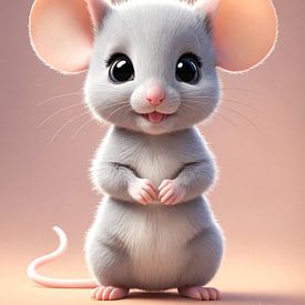 Baby mouse by H.Remerie Photography and digital art