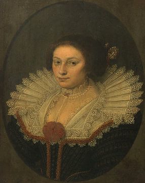 Portret van Aertje Witsen (1599-1652), David Bailly