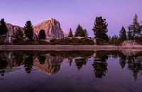 Lago Di Limides reflection Tofana