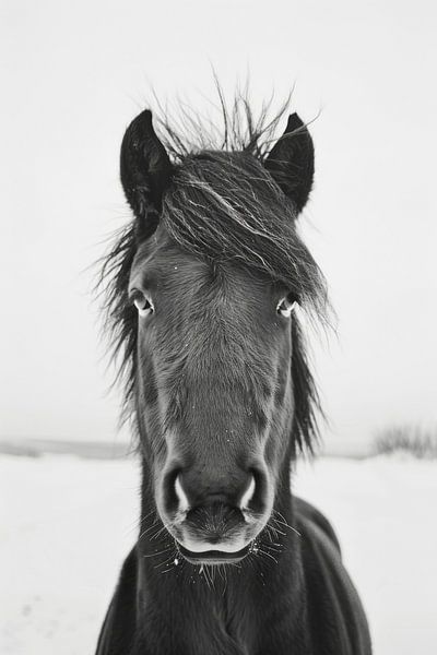 Paardenportret van Poster Art Shop