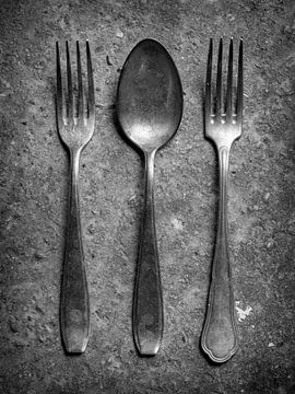 Spoon and forks by Danny den Breejen