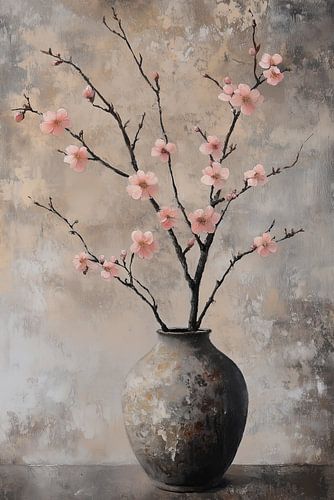 Elegance in Bloom: A Classic Artwork of Plum Blossom