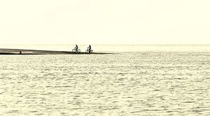 Cyclisme au bord de la mer