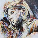 Kurt Cobain, Nirvana van Janny Schilderink......Atelier "de Tuute " thumbnail