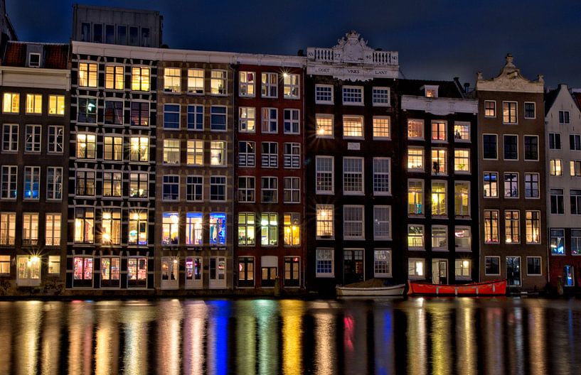 Amsterdam Damrak by Sander Rozemuller