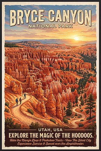 Bezoek het Bryce Canyon National Park