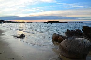 Landrellec, coucher de soleil en Bretagne sur 7Horses Photography