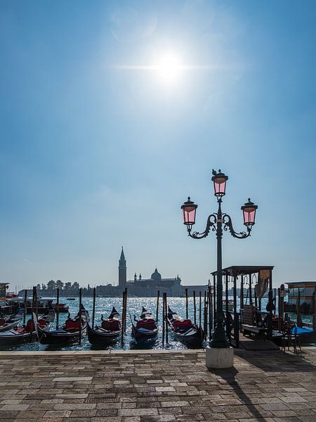 Vue de l'île San Giorgio Maggiore à Venise, Italie par Rico Ködder