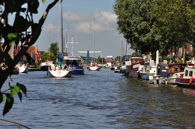 Zomer in Lemmer von Fred van den Brink