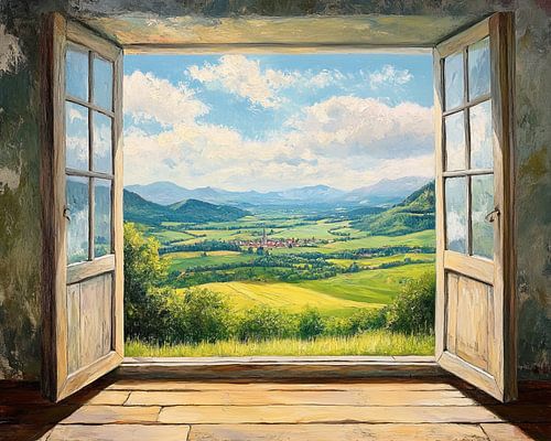 Blick aus dem Fenster