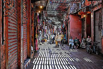 Souk Marrakesh 1 by Dorothy Berry-Lound
