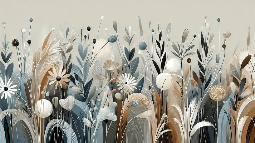 At the edge of the field by Kay Weber