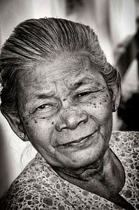 Bejaarde Vrouw van Ton Bijvank