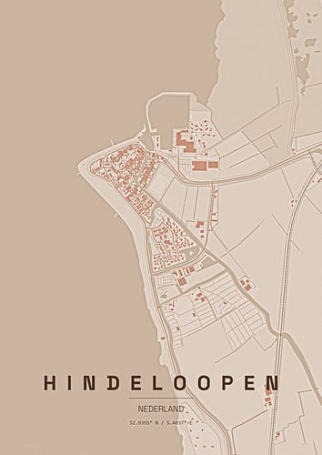 Plan de Hindeloopen