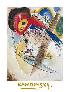 Exotische vogels van Wassily Kandinsky van Peter Balan