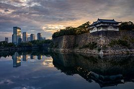 Osaka Castle by MijuKasi