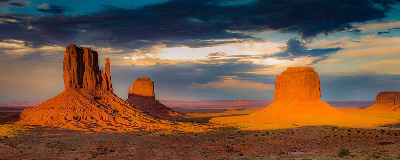 Panorama de Monument Valley par Antwan Janssen